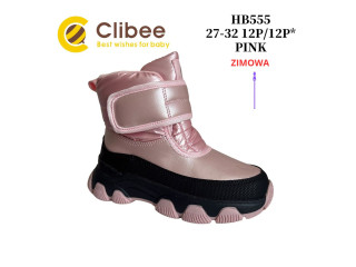 Черевики зимові Clibee Clibee HB555 pink 27-32