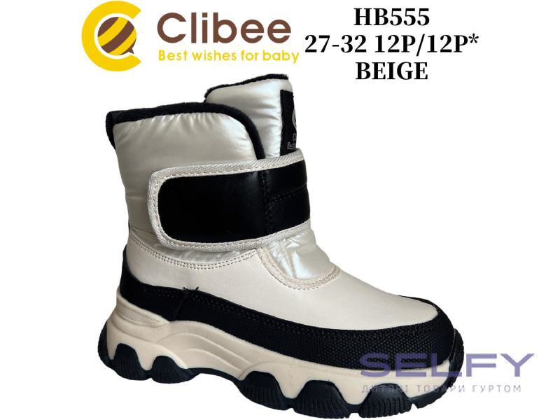 Черевики зимові Clibee Clibee HB555 beige 27-32, Фото 1