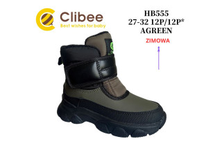 Черевики зимові Clibee Clibee HB555 agreen 27-32