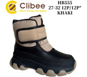 Черевики зимові Clibee Clibee HB555 khaki 27-32