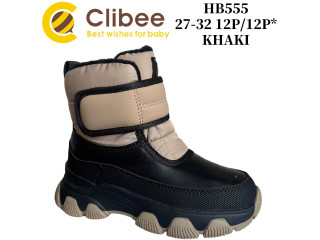 Черевики зимові Clibee Clibee HB555 khaki 27-32