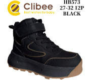 Хайтопи зимові Clibee HB573 black 27-32