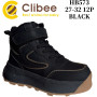 Хайтопи зимові Clibee HB573 black 27-32