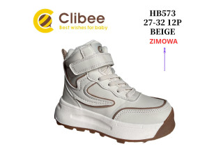 Хайтопи зимові Clibee HB573 beige 27-32