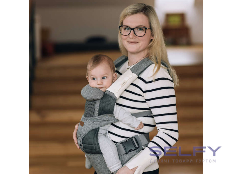 Сумка-кенгуру FreeON Easy Move 3 в 1, grey, Фото 3