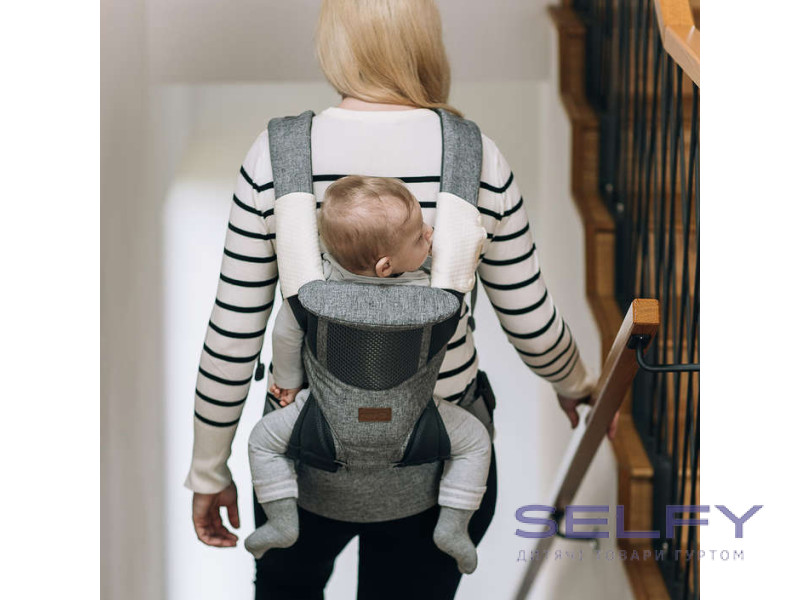 Сумка-кенгуру FreeON Easy Move 3 в 1, grey, Фото 4