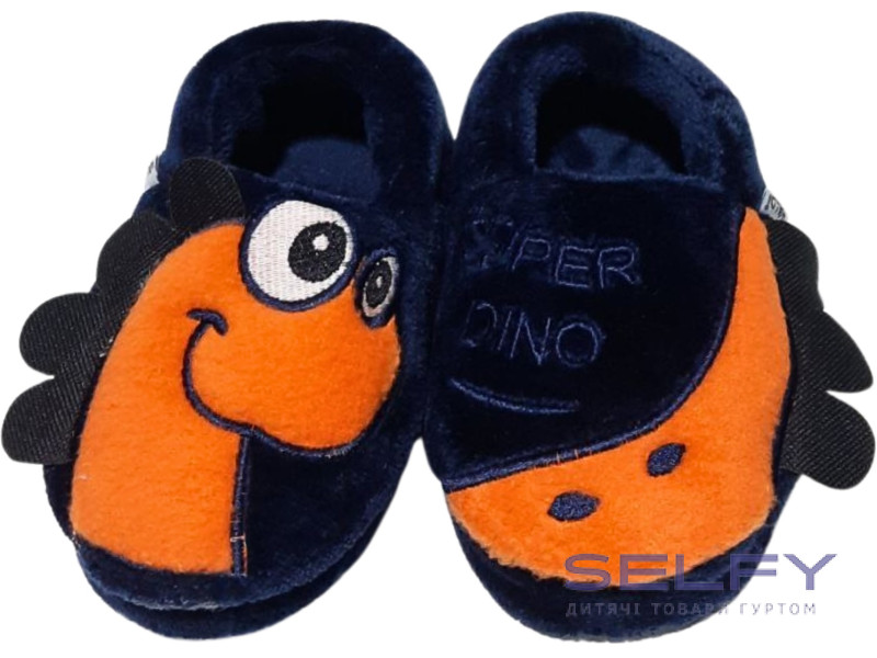 Тапочки Memory Waldi Home 24-33, синій Dino, Фото 1