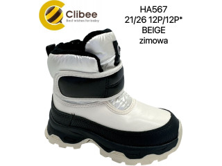 Дутики Clibee HA567 beige 21-26