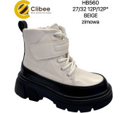 Черевики зимові Clibee Clibee HB560 beige 27-32