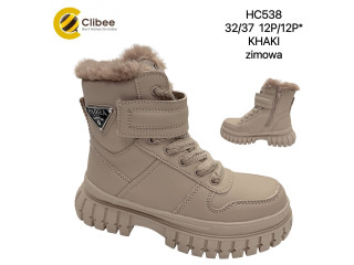 Черевики зимові Clibee Clibee HC538 khaki 32-37