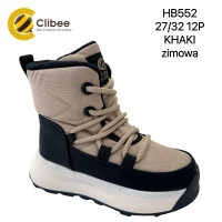 Черевики зимові Clibee Clibee HB552 khaki 27-32