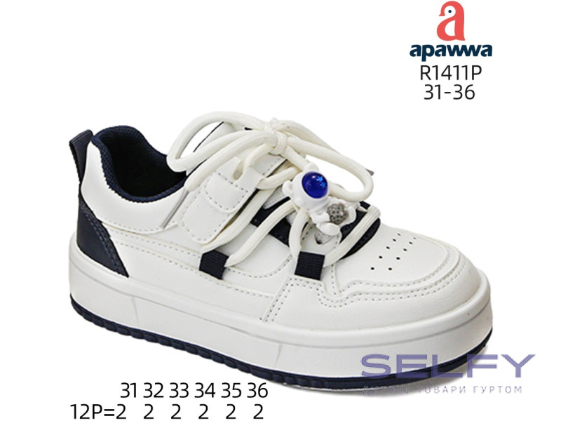 Кросівки дитячі  Apawwa R1411P navy 31-36, Фото 1