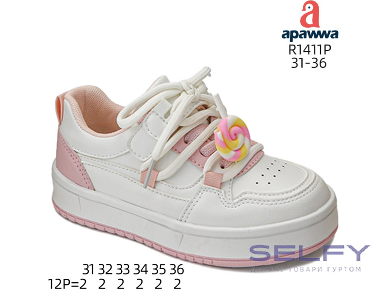 Кросівки дитячі  Apawwa R1411P pink 31-36, Фото 1