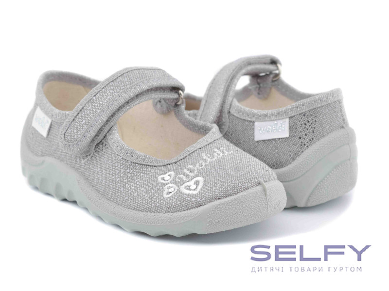 Катя 22-27 сірий, сердечка, Фото 1