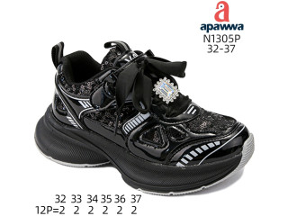 Кросівки дитячі  Apawwa N1305P black 32-37