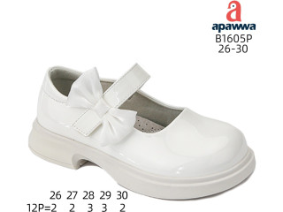 Туфли детские Apawwa B1605P white 26-30