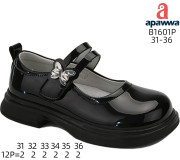 Туфлі дитячі Apawwa B1601P black 31-36