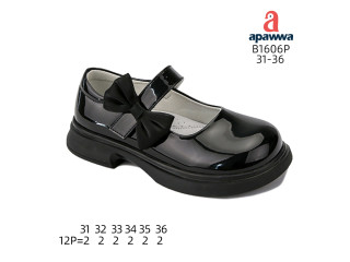 Туфлі дитячі Apawwa B1606P black 31-36