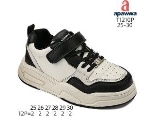 Кросівки дитячі  Apawwa T1210P black-beige 25-30