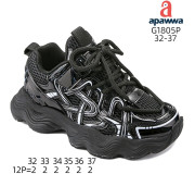 Кросівки дитячі  Apawwa G1805P black 32-37