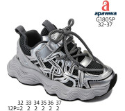 Кросівки дитячі  Apawwa G1805P silver 32-37