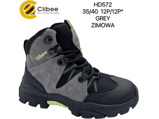 Черевики зимові Clibee Clibee HD572 grey 35-40