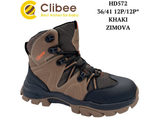 Черевики зимові Clibee Clibee HD572 khaki 36-41