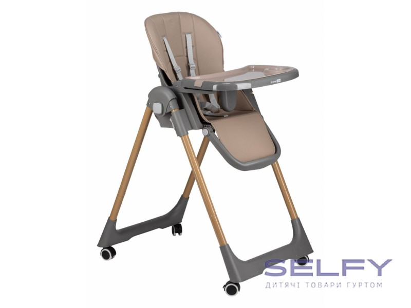 Стільчик для годування дитини FreeON Kai, mocha, Фото 3