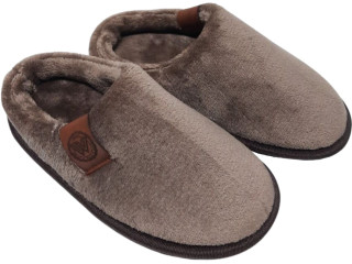 Тапочки Memory Waldi Home 28-37 коричневі Тапочки Memory Waldi Home 28-37 коричневі