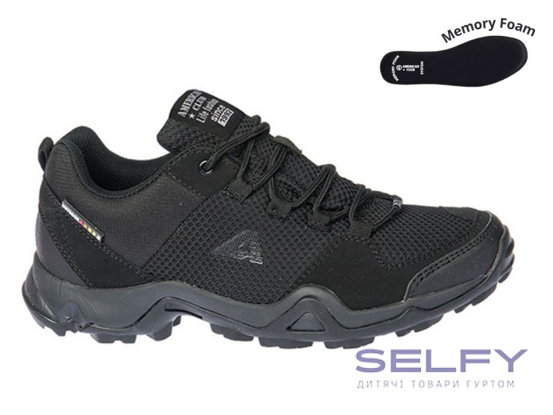 Кросівки  American Club WT 17 чорний 47-49, Фото 1