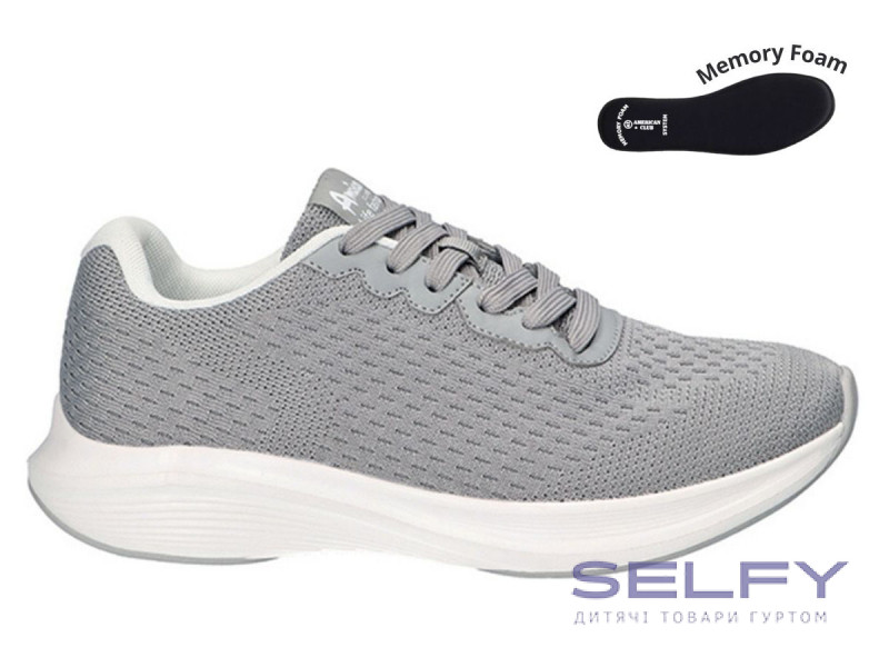 Кросівки чоловічі American Club WT 204/24 сірий 41-46, Фото 1