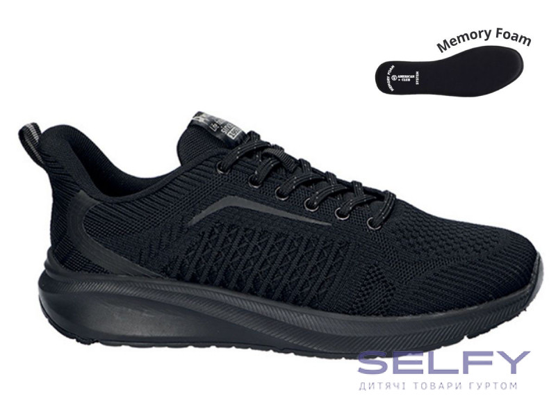 Кросівки  American Club WT 195/24 чорний 41-46, Фото 1