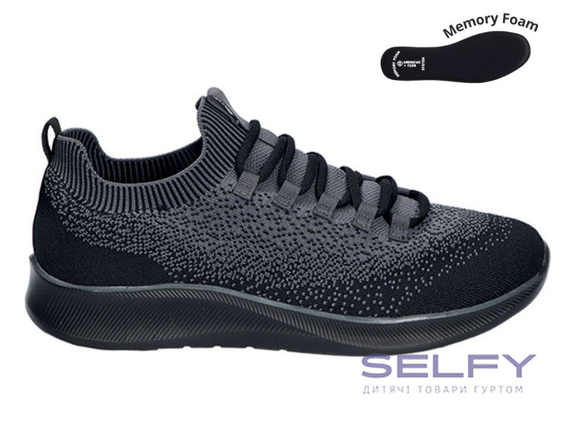 Кроссовки American Club WT 198/24 черный 41-46, Фото 1