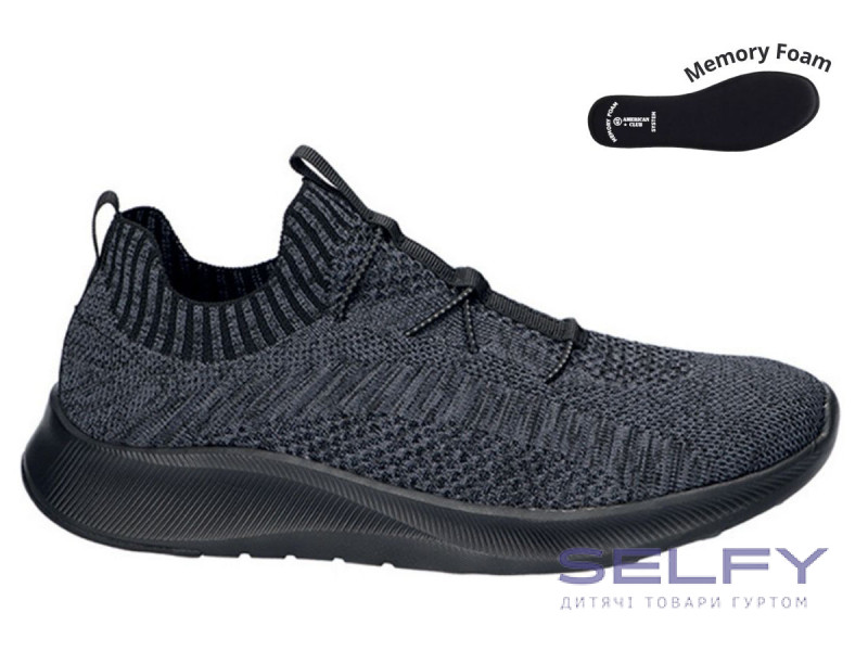 Кросівки  American Club WT 199/24 сірий 41-46, Фото 1