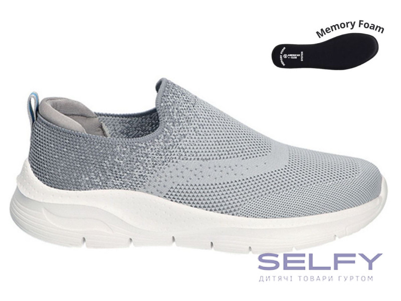 Кросівки  American Club WT 202/24 сірий 41-46, Фото 1