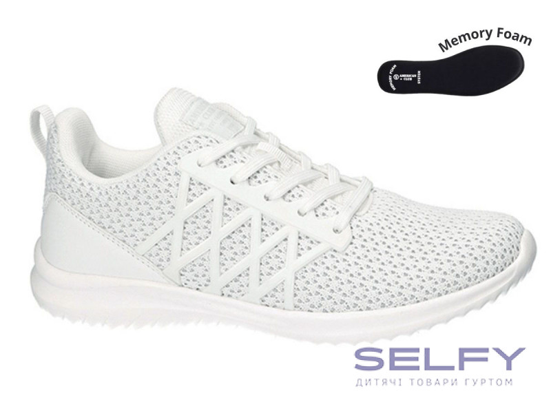 Кроссовки American Club HA 74/24 белый 36-41, Фото 1