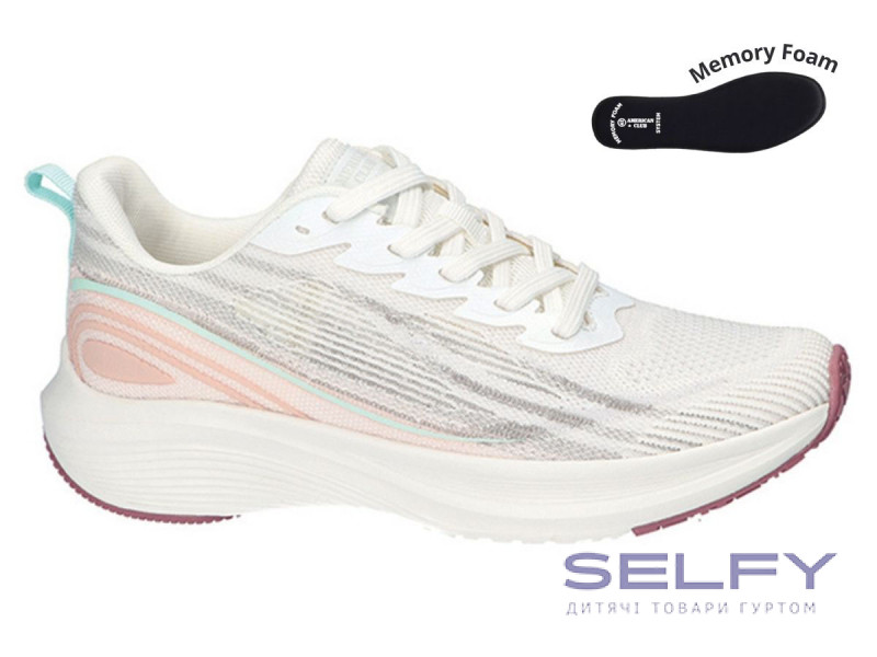 Кроссовки American Club HA 76/24 белый 36-41, Фото 1