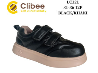 Кросівки дитячі Clibee LC121 black-khaki 31-36 по-розмірно