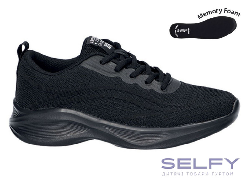 Кроссовки American Club RD 20/24 черный 37-41, Фото 1