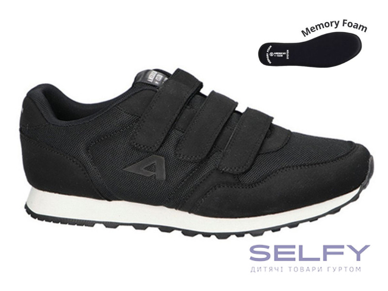 Кроссовки American Club WT 147/24 черный 37-41, Фото 1