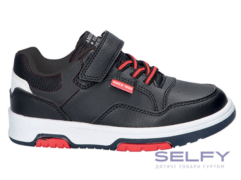 Кросівки American Club ES 148 чорний 32-36, Фото 1