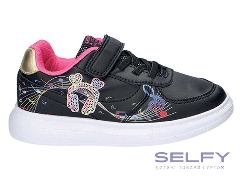 Кроссовки American Club ES 155/24 черный 27-31, Фото 1