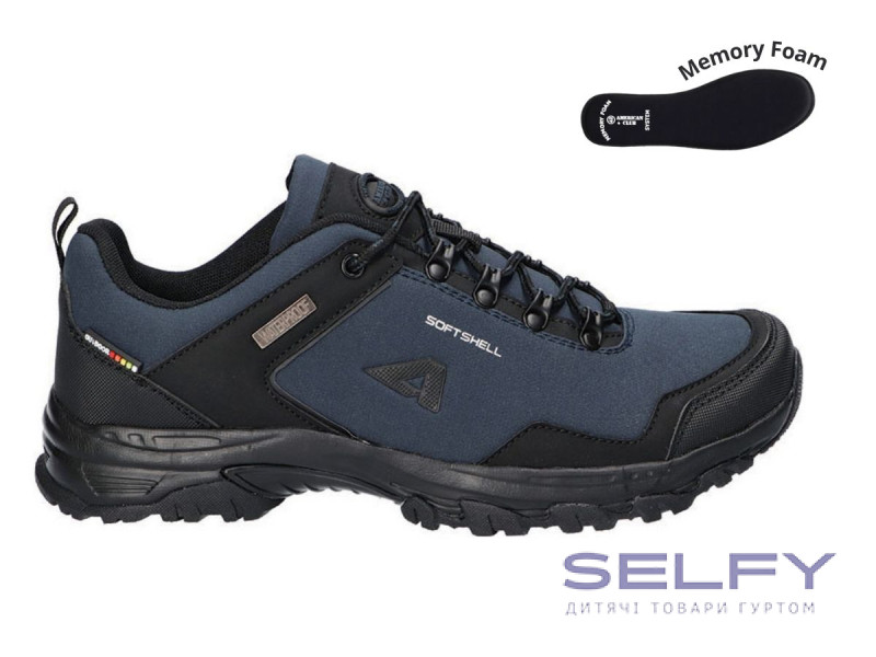 Кроссовки SOFTSHELL American Club WT 221/24 синий 41-46, Фото 1