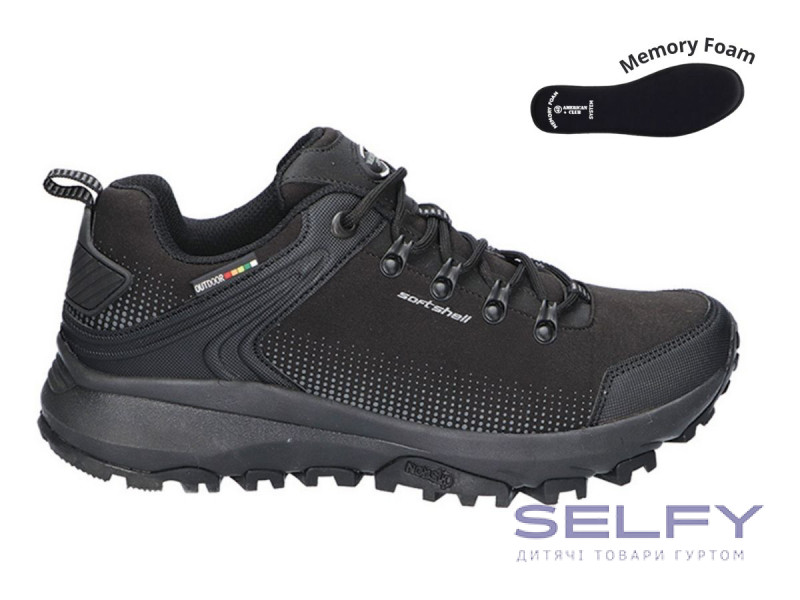 Кросівки SOFTSHELL American Club HL 140/24 чорний 41-46, Фото 1