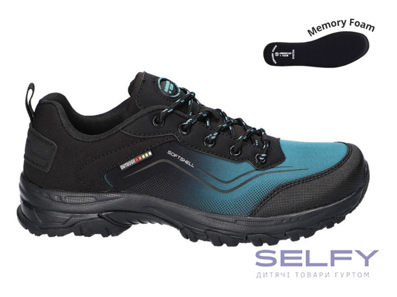 Кросівки SOFTSHELL American Club WT 218/24 блакитний 36-41, Фото 1