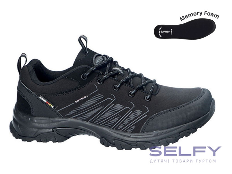 Кроссовки SOFTSHELL American Club WT 224/24 черный 36-41, Фото 1