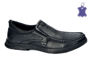 Туфлі ШКІРА American Club CY 77 чорний 41-45 (359/25)