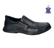 Туфлі ШКІРА American Club CY 77 чорний 41-45 (359/25)