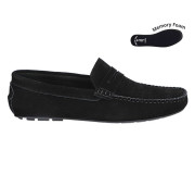 Мокасины КОЖА American Club CY 116 черные 41-45