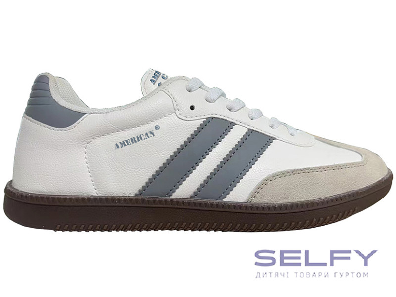 Кросівки American Club RD 30 біло-сірий 37-41, Фото 1